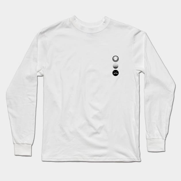 3 SMILEYS Long Sleeve T-Shirt by TEARZZZ404